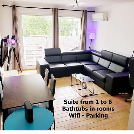 Suite From 1 To 6 - Bathtubs In Rooms - Air Conditioned Residential Appartement - Self-Arrival - Wifi - Netflix Disney - Kitchen - Laundry - Parking Avinyon Dış mekan fotoğraf